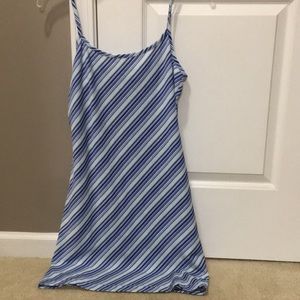 Blue striped Dress 👗